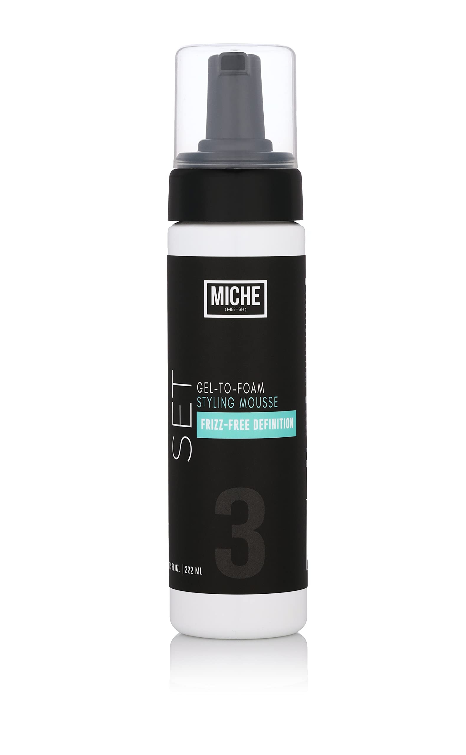 Miche Beauty Set Gel to Foam Mousse - Lightweight Styling Foam for All Hair Types, Long-Lasting H... | Amazon (US)