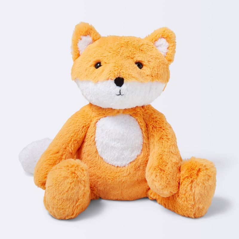 Plush Fox Stuffed Animal - Cloud Island™ Orange | Target
