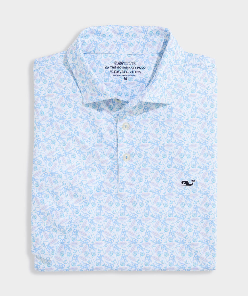 Performance Printed Sankaty Polo | vineyard vines