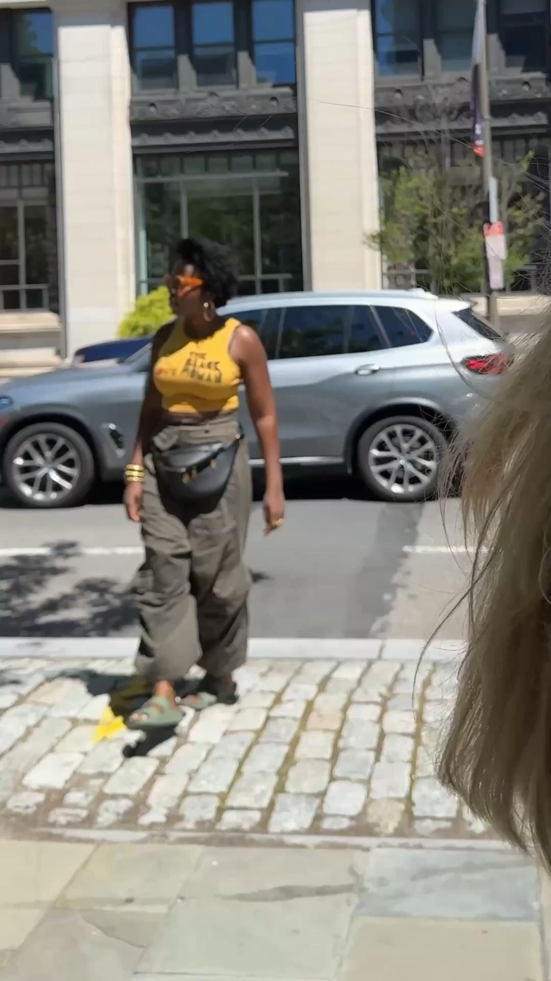 A simple look to run errands in the city. Top is hgcapparel.com. I love these @Urban Revivo wide leg pants. They are lightweight and have drawstrings at the ankles so you can were them tighter around the ankle or loose, giving you options. My @GlamAholic Lifestyle Fanny is my go-to when I want to be hands free.

#LTKdayinmylife #LTKootd #LTKMidsize