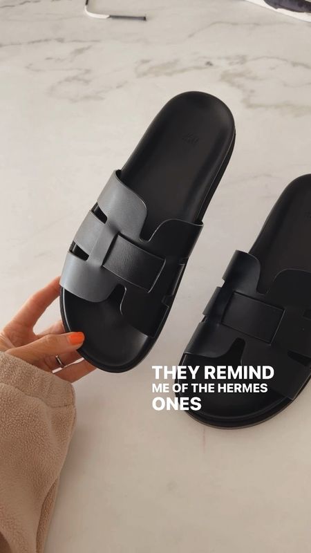 Hermes dupes. Under $30🙌🏼❤️  
I normally wear a size 7.5 and order the size 7 in the sandals. 


#LTKunder100 #LTKunder50 #LTKshoecrush