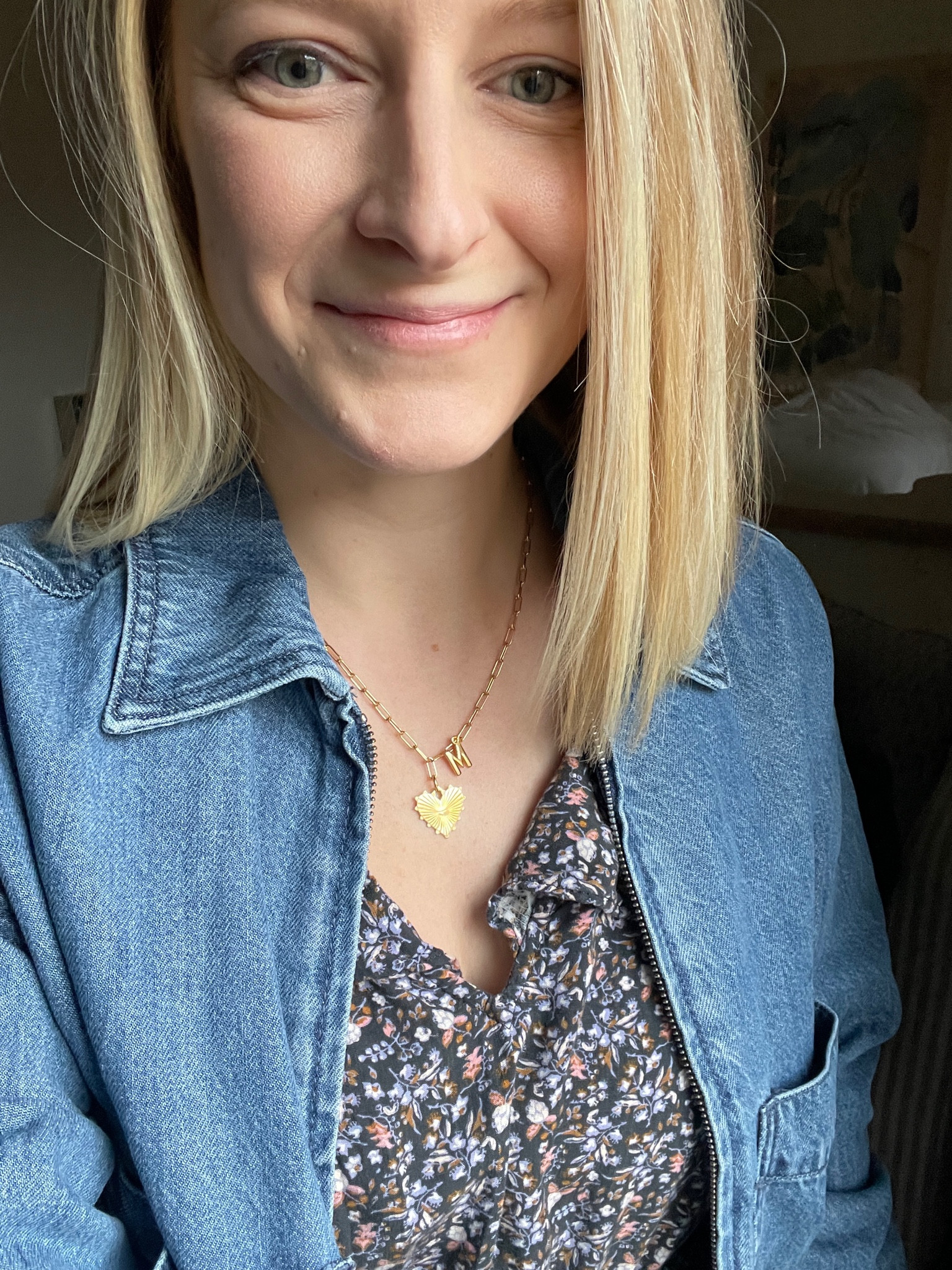 Jean jacket, denim jacket, Valentine’s Day gift, Valentine’s Day present, necklace, hart jewelryy

#LTKfindsunder50 #LTKMostLoved #LTKGiftGuide