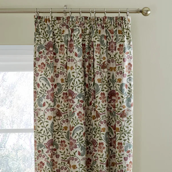 Ruskin Cotton Pencil Pleat Curtains | Dunelm (migrated)