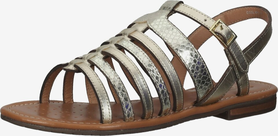 GEOX Sandalen met riem in Goud | ABOUT YOU NL