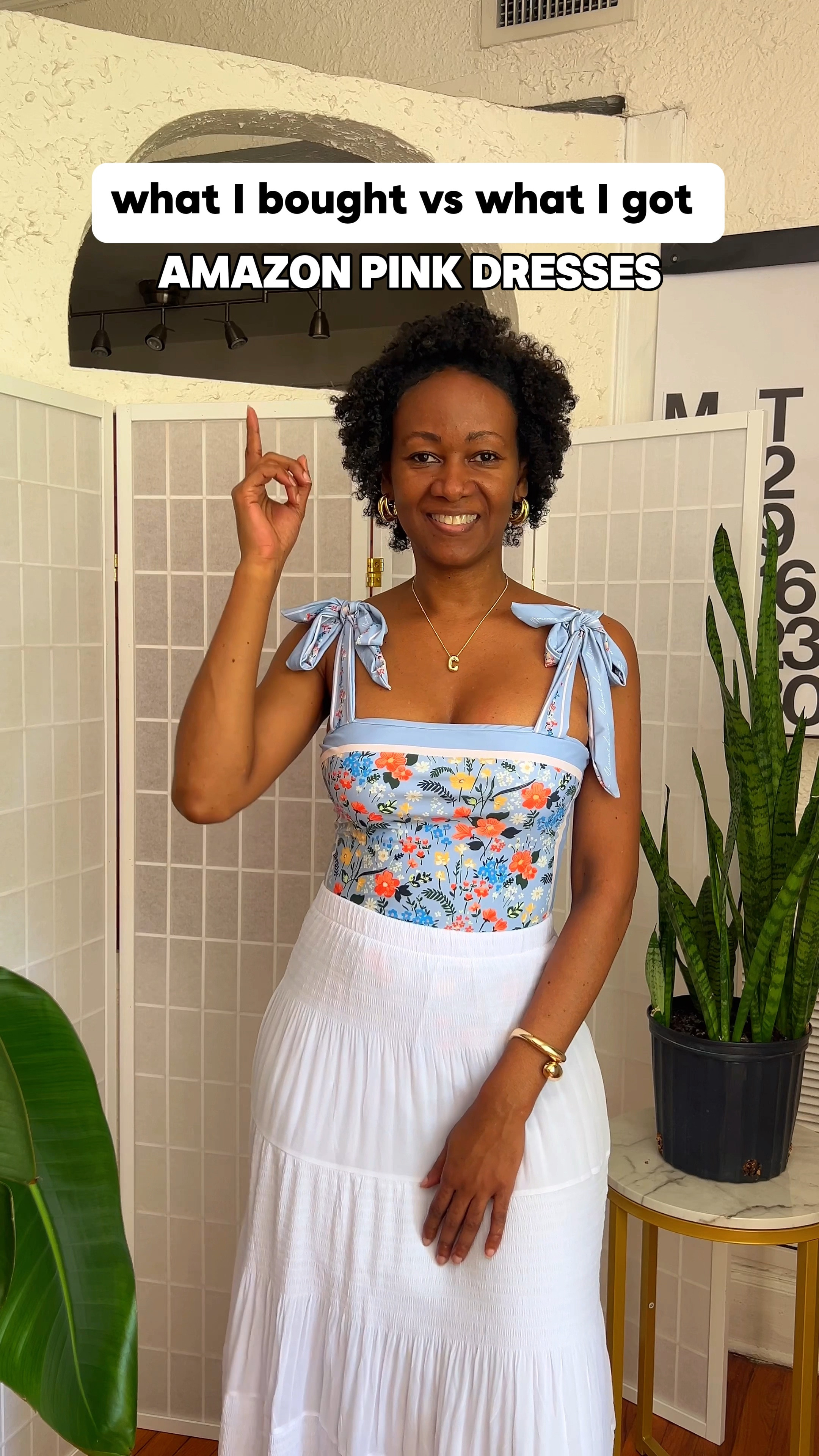 what I bought vs what I got on Amazon - 3 Pink Summer dresses from Amazon! They fit TTS.

#LTKVideo #LTKOver40 #LTKSeasonal