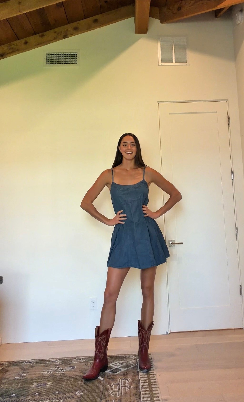 dress: wearing medium tall 
boots: boot barn! 

#LTKTall #LTKSeasonal #LTKSpringSale