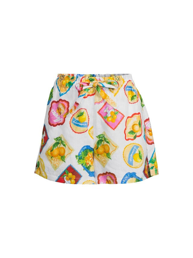 Seafolly Ciao Bella Stamp Paper Bag Shorts | Cover Ups | Fenwick | Fenwick