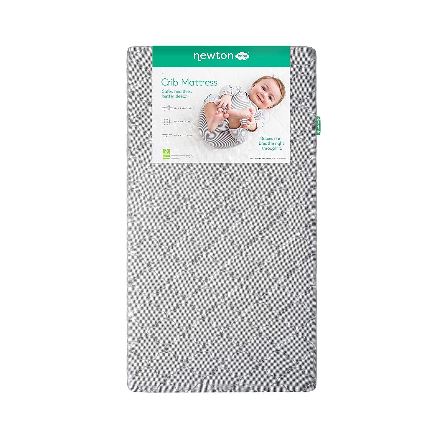 Newton Baby Crib Mattress and Toddler Bed | 100% Breathable Proven to Reduce Suffocation Risk, 10... | Walmart (US)