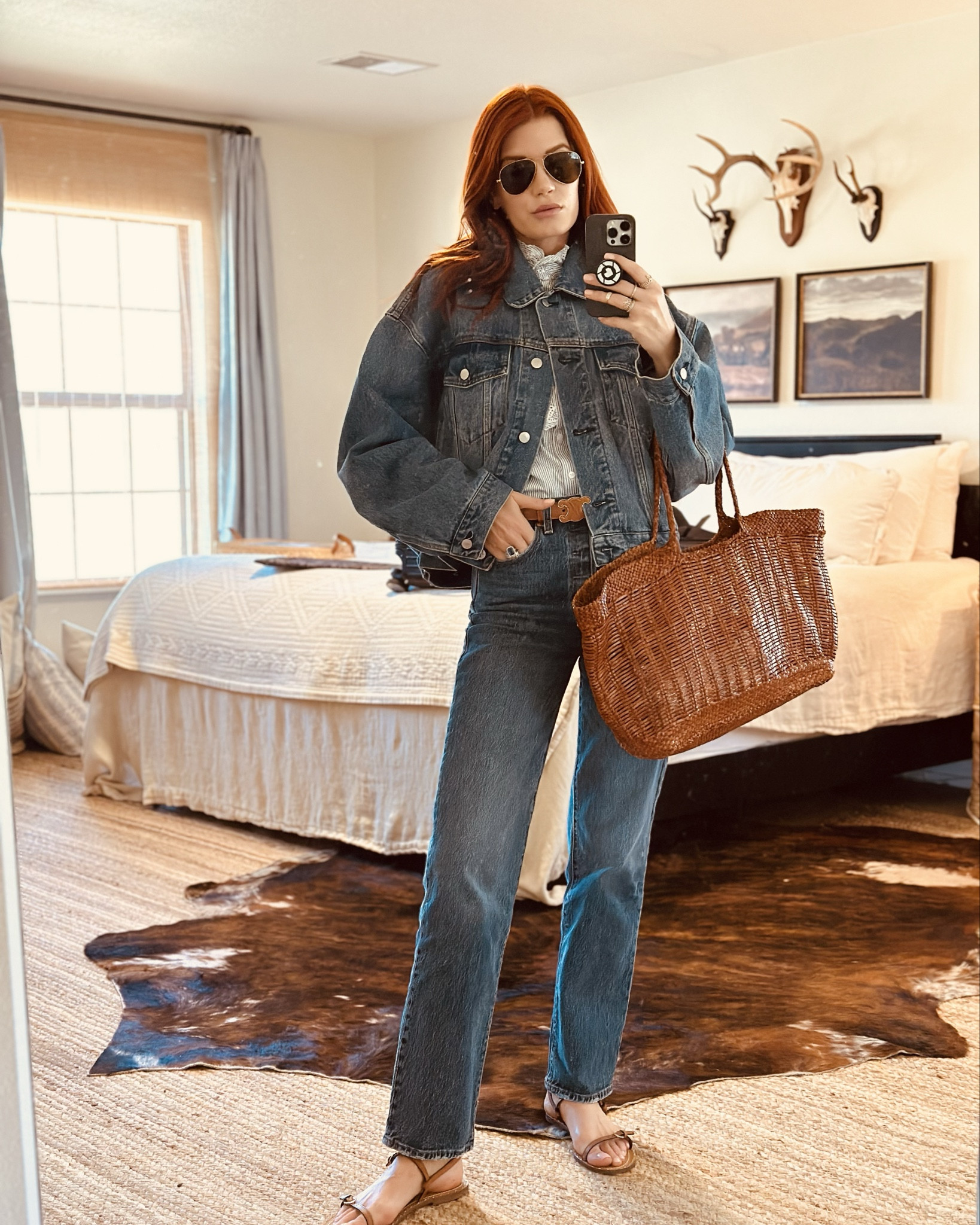 A French girl take on the Canadian tuxedo 😎

#LTKTravel #LTKWorkwear #LTKBacktoSchool