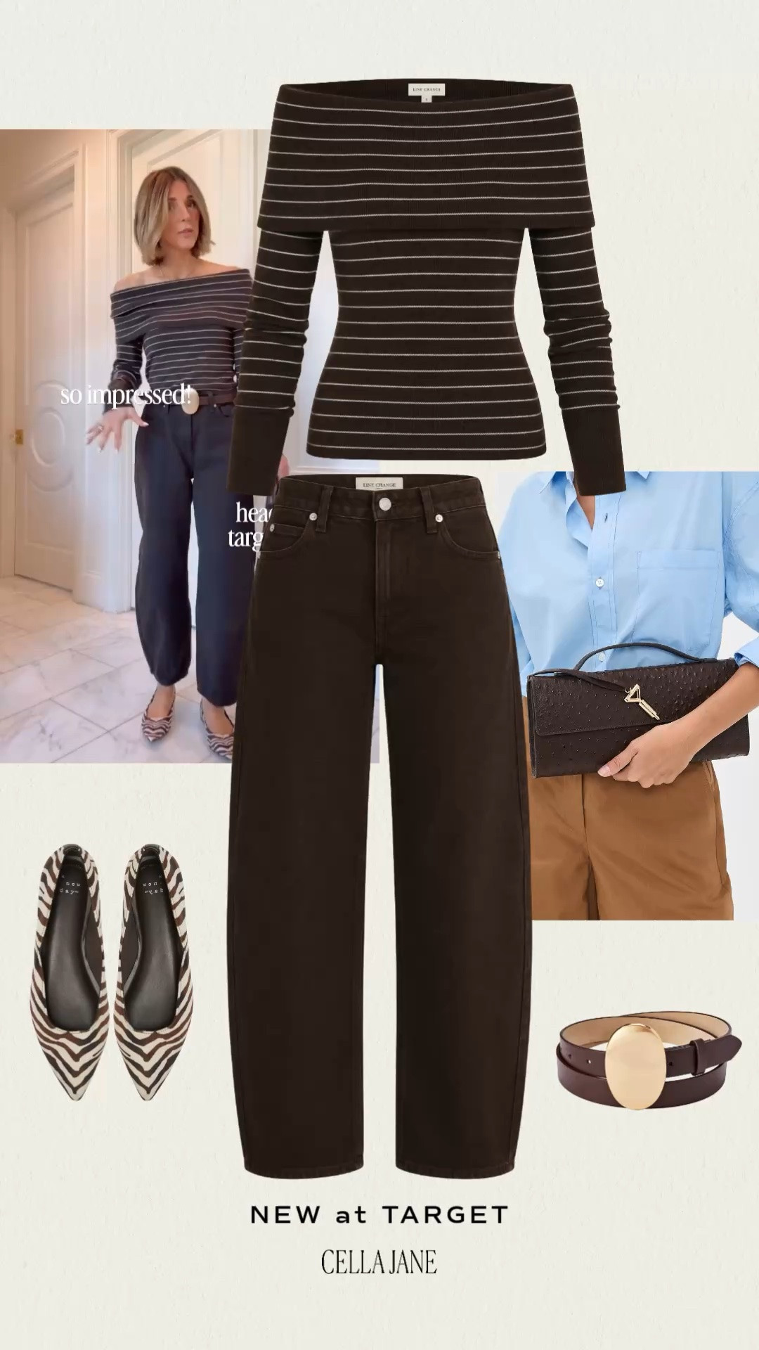 Fall date night outfit. Size up half a size in the @Target flats.

#LTKfall #LTKjeans #LTKshoes