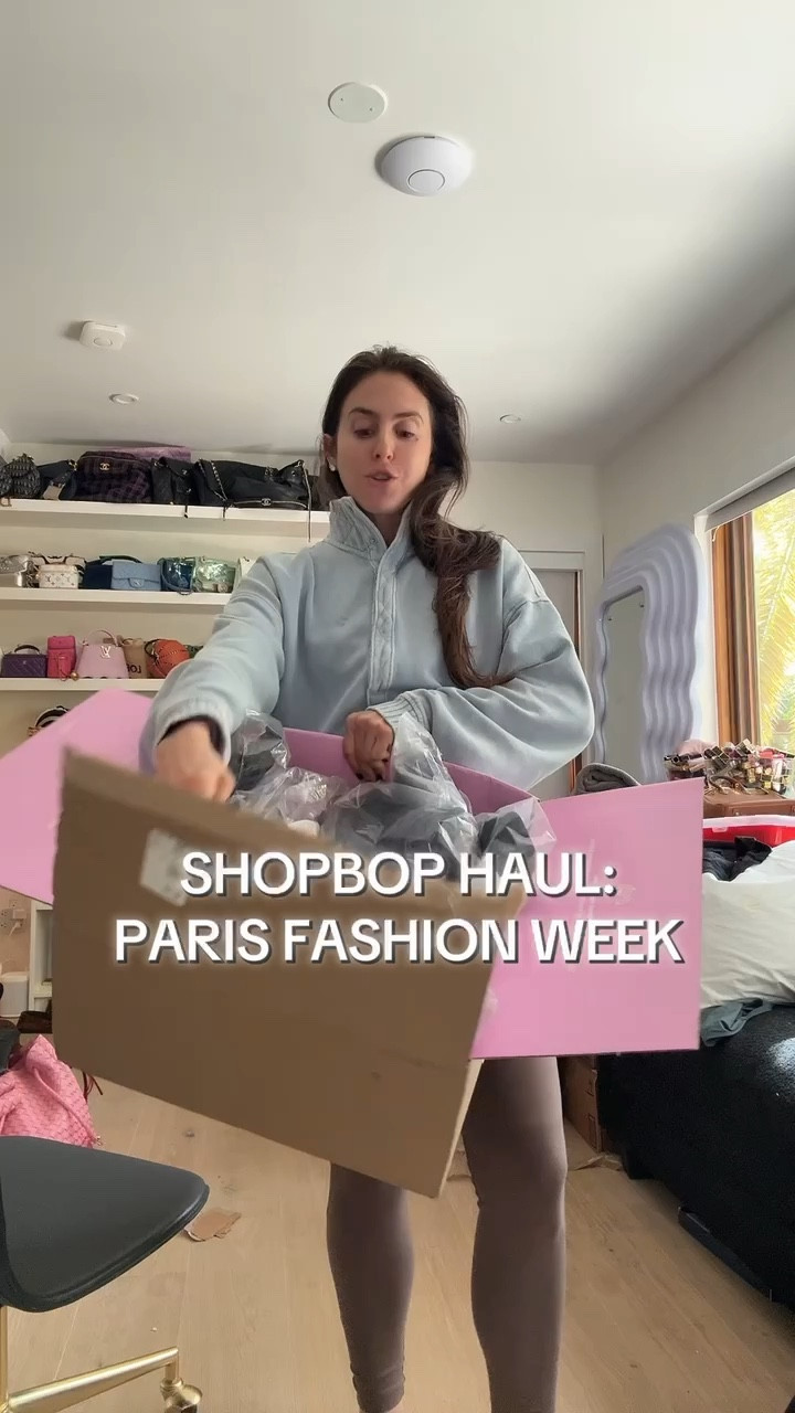 shopbop haul for paris fashion week
