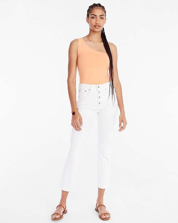 10" vintage slim-straight jean in white | J. Crew US