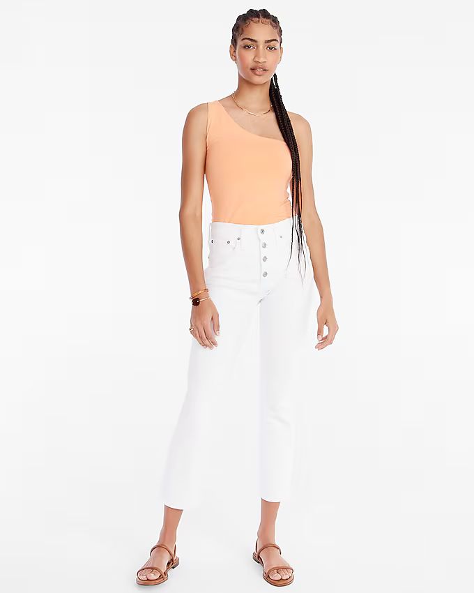 10" vintage slim-straight jean in white | J.Crew US