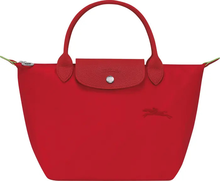 Le Pliage Green Recycled Canvas Top Handle Bag | Nordstrom