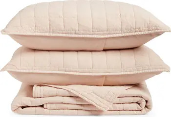 Soft Wash Grid Quilt & Shams Set | Nordstrom