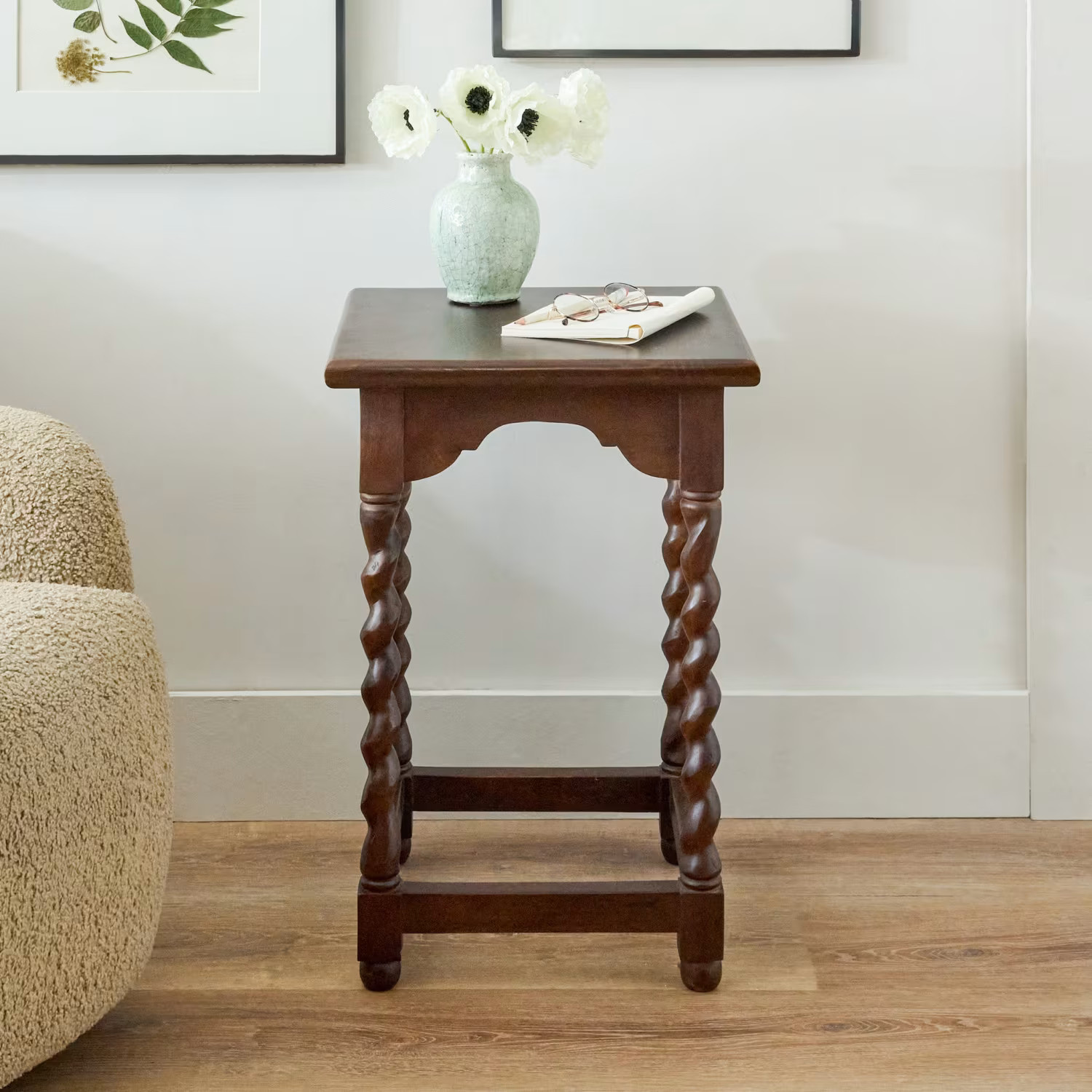 Barley Twist Accent Table | Magnolia