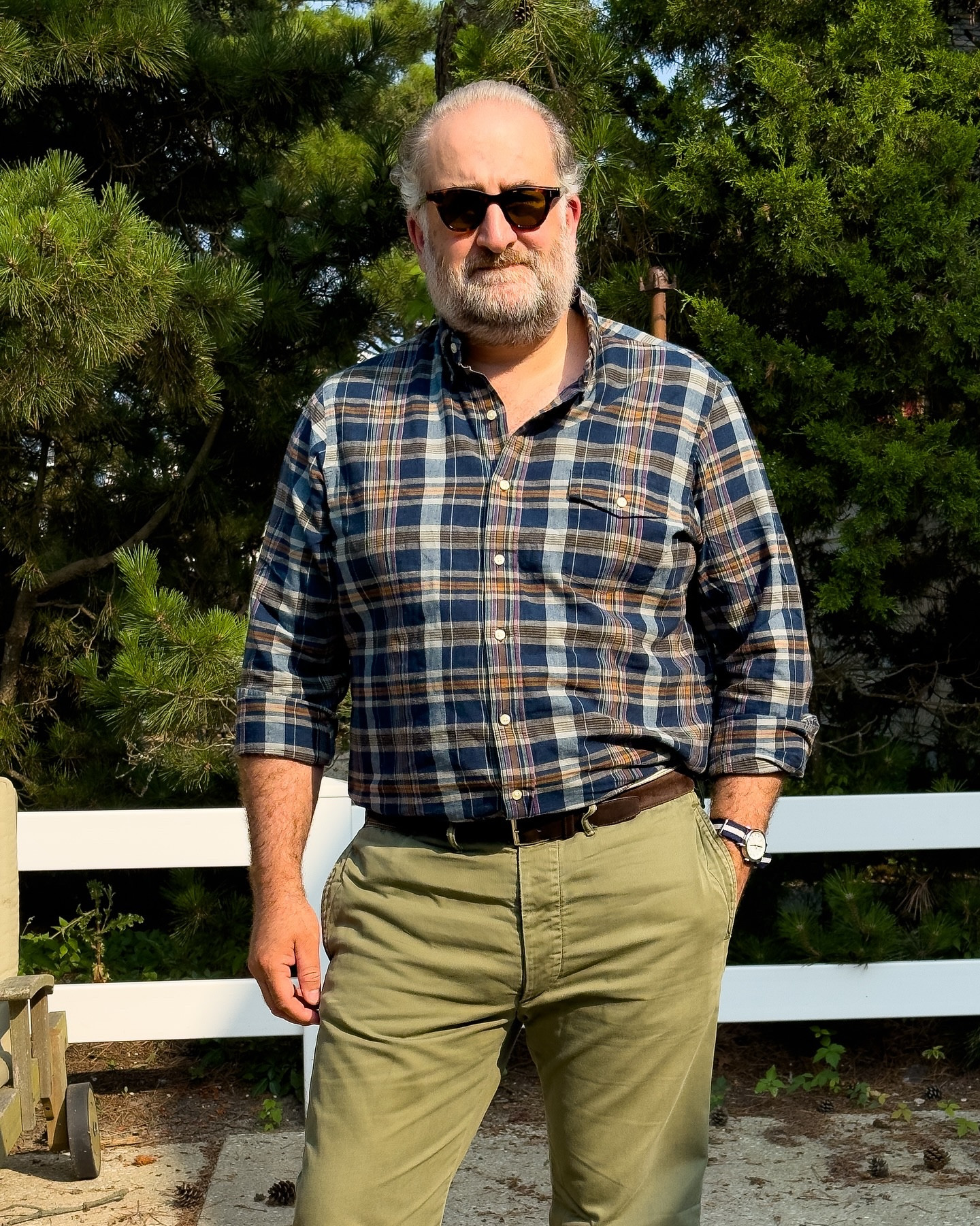 This is about as dressed up as I get on vacation. Looking forward to some pizza tonight. 

#LTKSeasonal #LTKOver40 #LTKMens