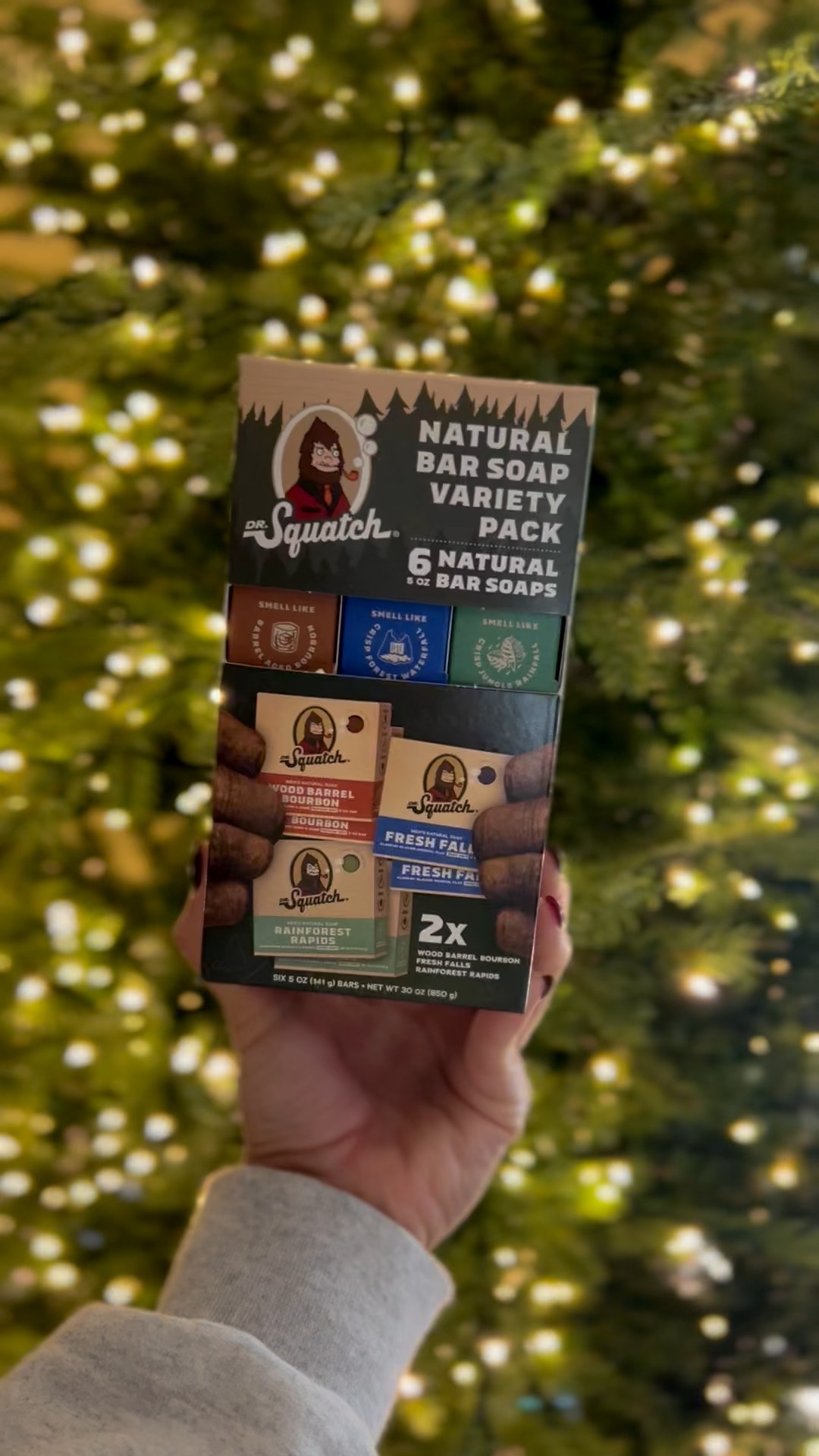 Gift guide | idea for him. Dr. Squatch will be always on top of my list as a gift. Perfect stocking stuffer, great set for a teenager boy or you husband. Literally every man will love these. I promise. Rated as excellent on yuka app!! Clean cosmetics. Dr. Squatch Natural Bar Soap, Variety Pack, 5 oz., 6 ct.

#LTKMens

#LTKBeauty #LTKHoliday #LTKGiftGuide