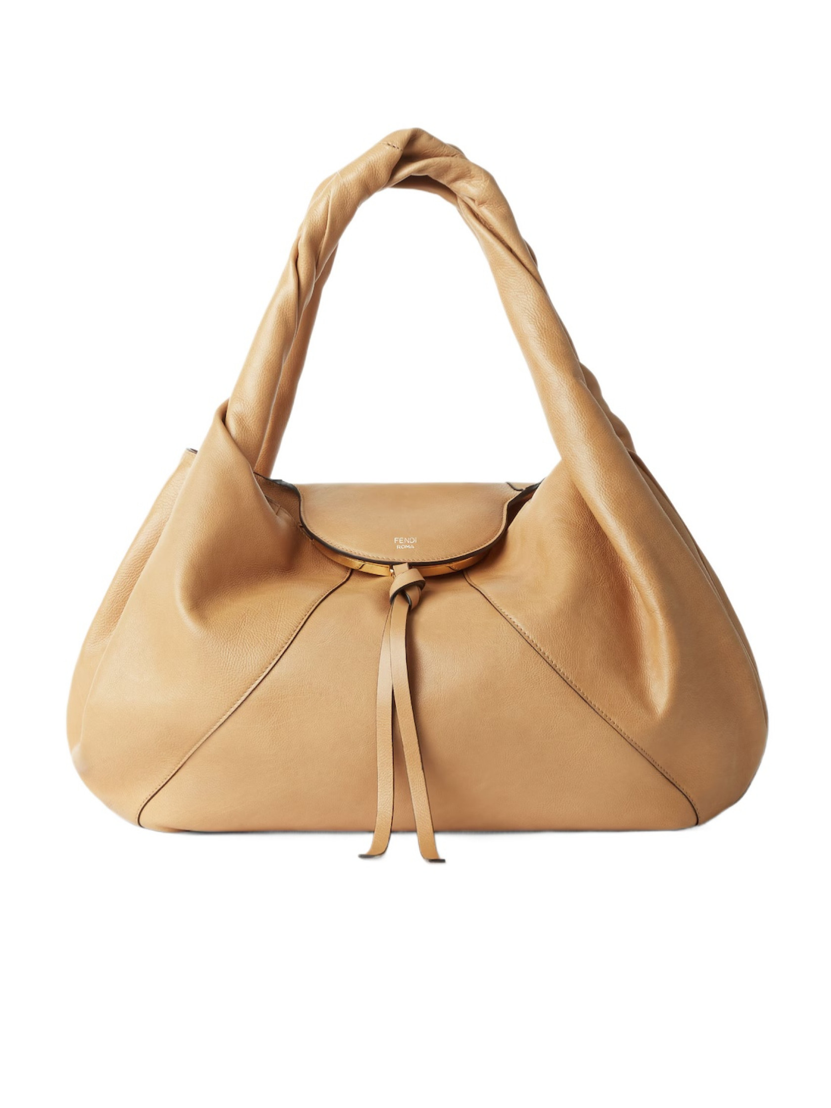 Beige leather bag | Senser US
