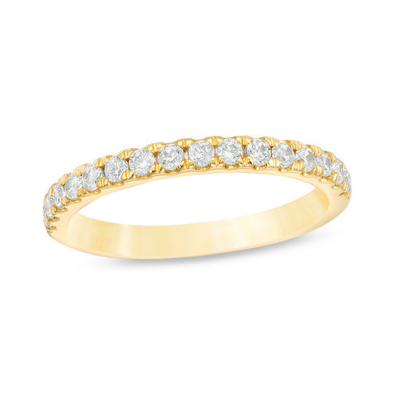 1/4 CT. T.W. Diamond Wedding Band in 10K Gold | Zales