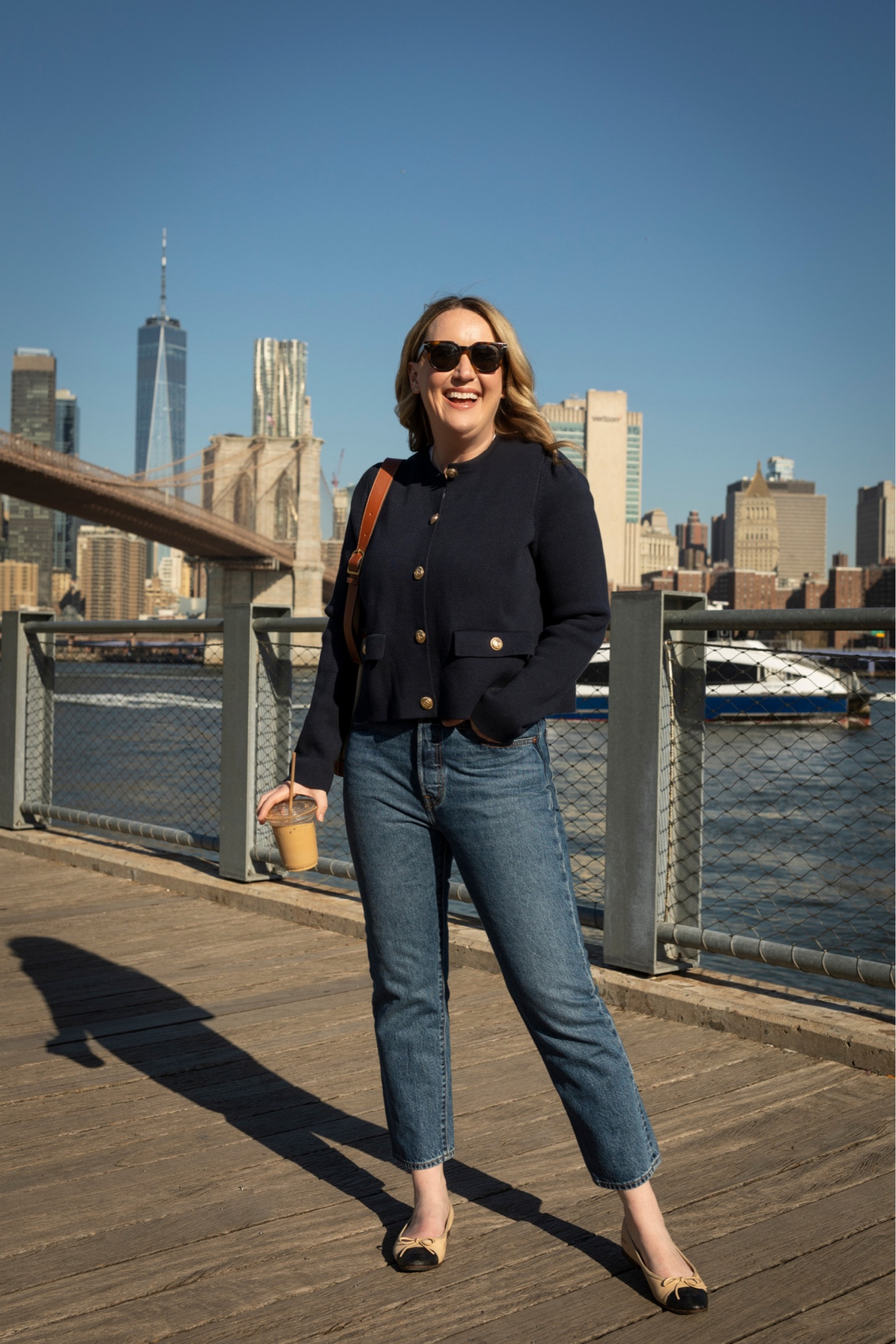 Spring outfit ft Boden sweater jacket cardigan (10) and Levi’s 501 crop jeans (28) 

#LTKSeasonal