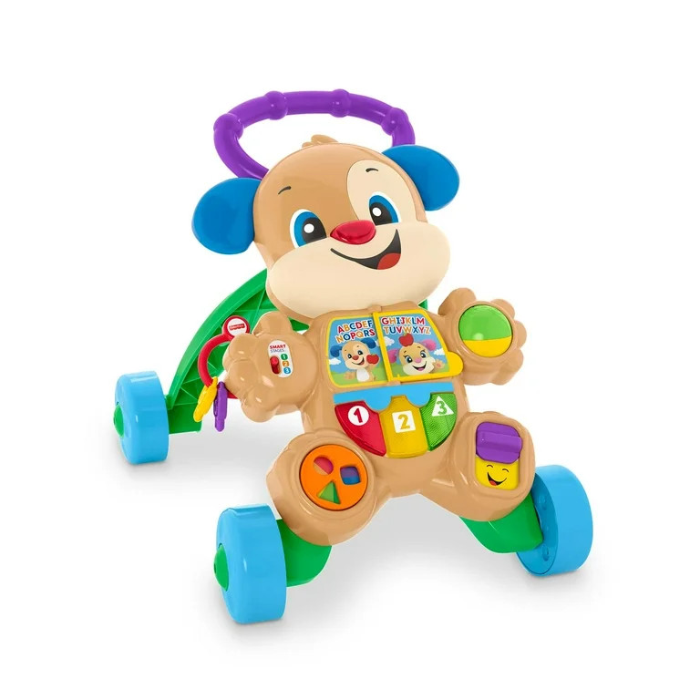 Fisher-Price Laugh & Learn Smart Stages Learn with Puppy Walker Baby & Toddler Toy, Height 18.19i... | Walmart (US)