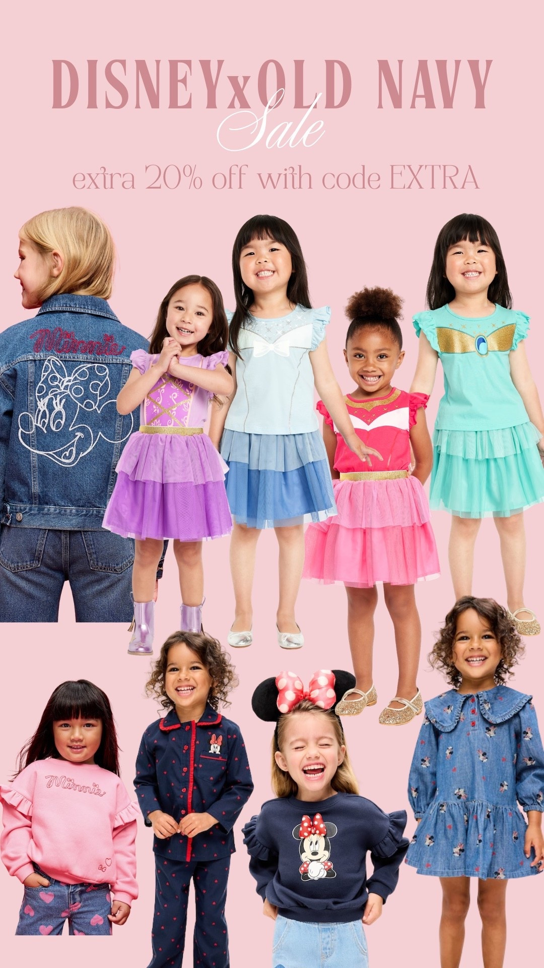 Disney toddler finds on sale at old navy. Code EXTRA for an extra 20% off! 

#LTKBaby #LTKSaleAlert #LTKKids