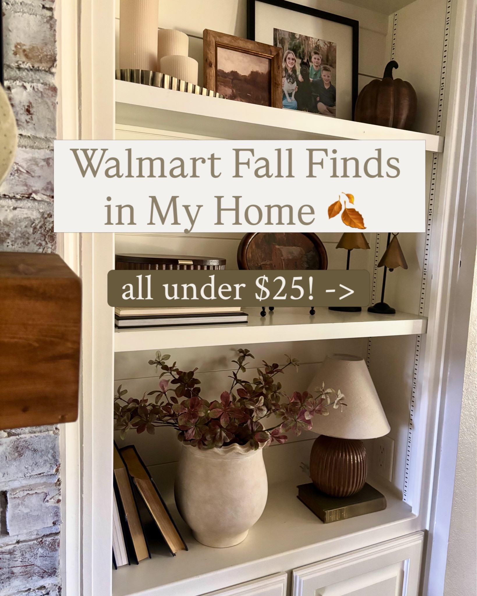 A few of my favorite Walmart fall finds that I have in my own home! 🍂🤎 I love finding those little pieces that make everything feel a little more festive without spending a lot, and these are all under $25!

#walmartfinds #walmarthome #affordablehomedecor

#LTKHome #LTKSeasonal