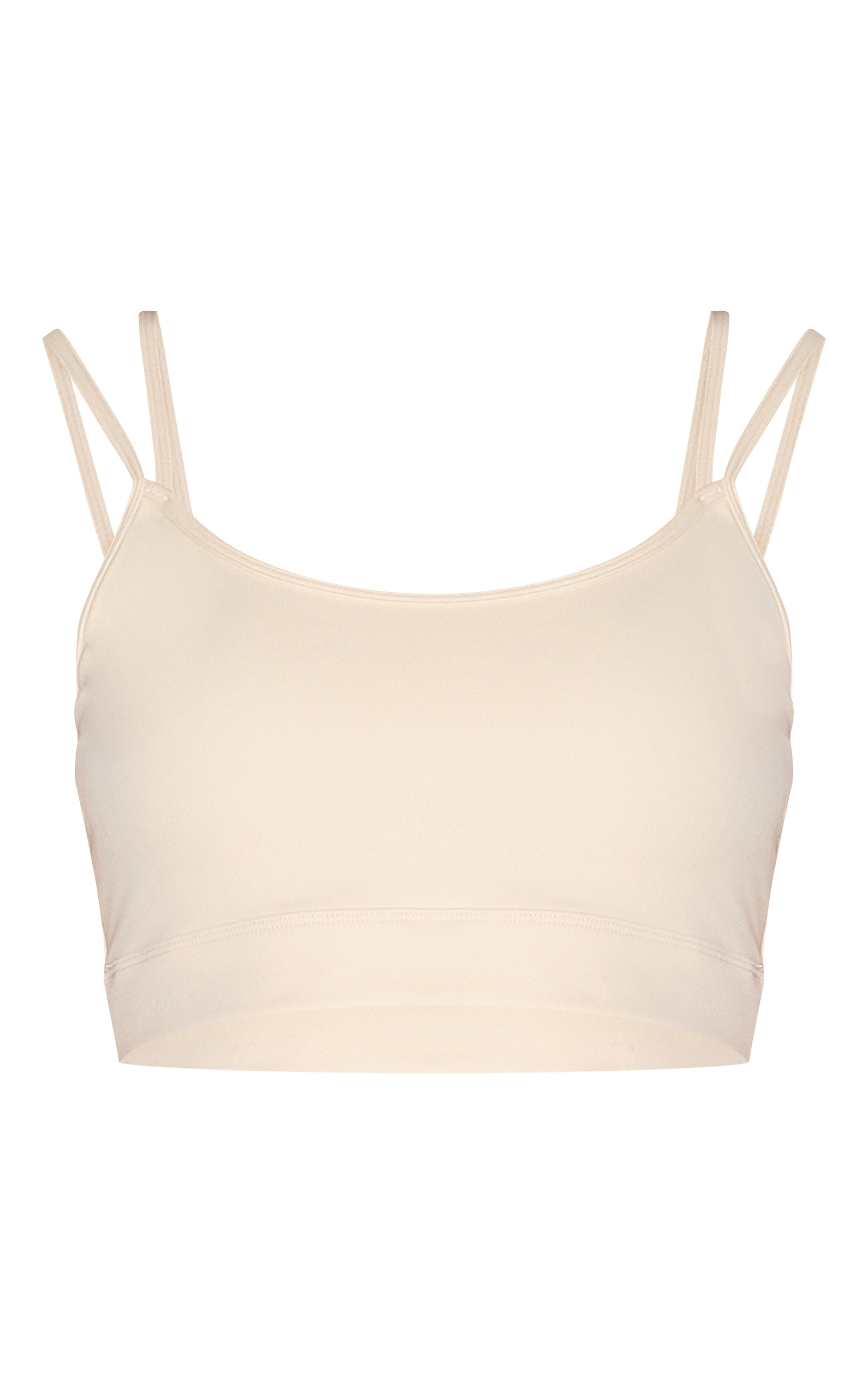 Bone Sculpt Padded Double Strap Sports Bra | PrettyLittleThing US