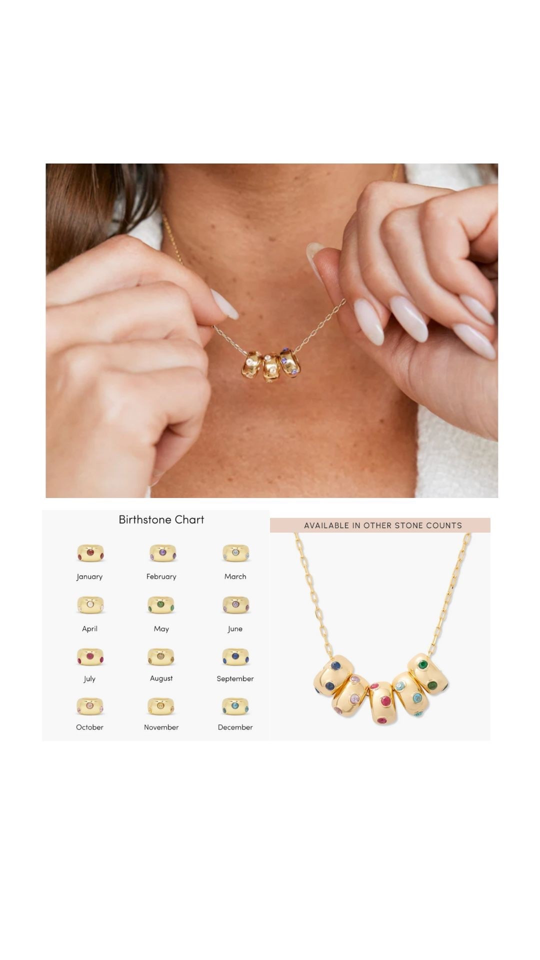 Sentimental gift, birth stone necklace, gifts for her, MIL gift, gifts for mom 

#LTKGiftGuide #LTKmomlife #LTKFindsUnder100