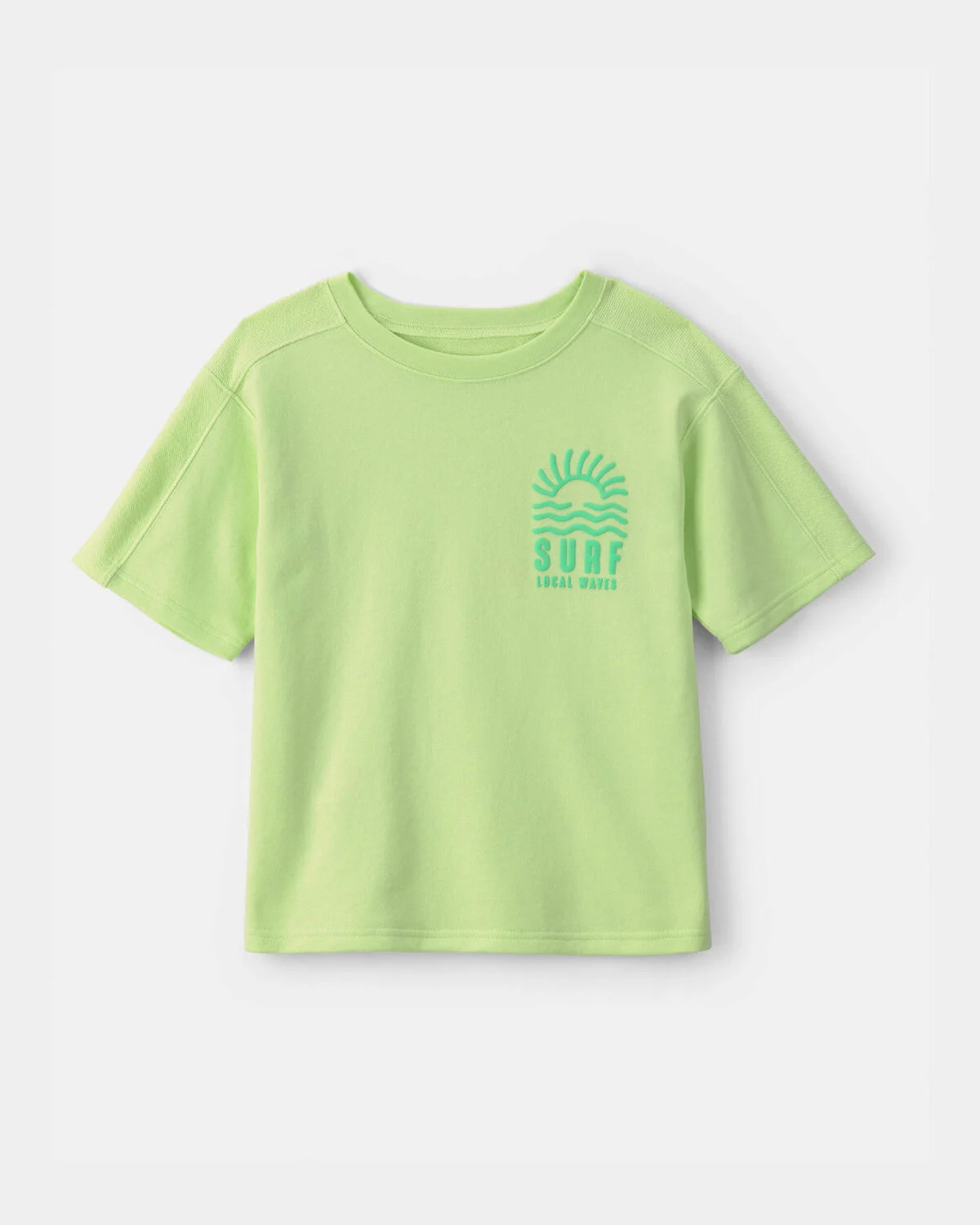 Boys Surf French Terry Graphic Tee - Green | Carter's Inc