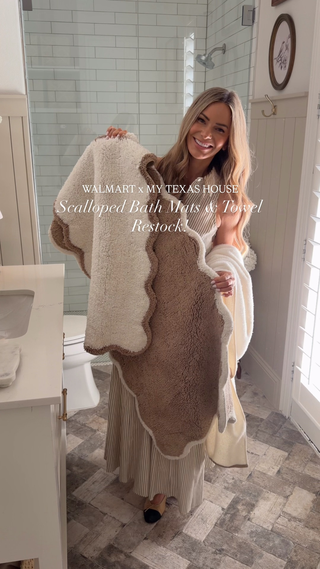 Restocked bathroom items
