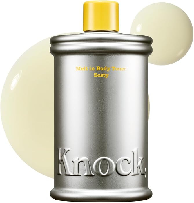 Knock Melt-In Body Toner, Instant Glass Body Glow, Ceramide Moisture Lock, Lightweight Milky Mois... | Amazon (US)