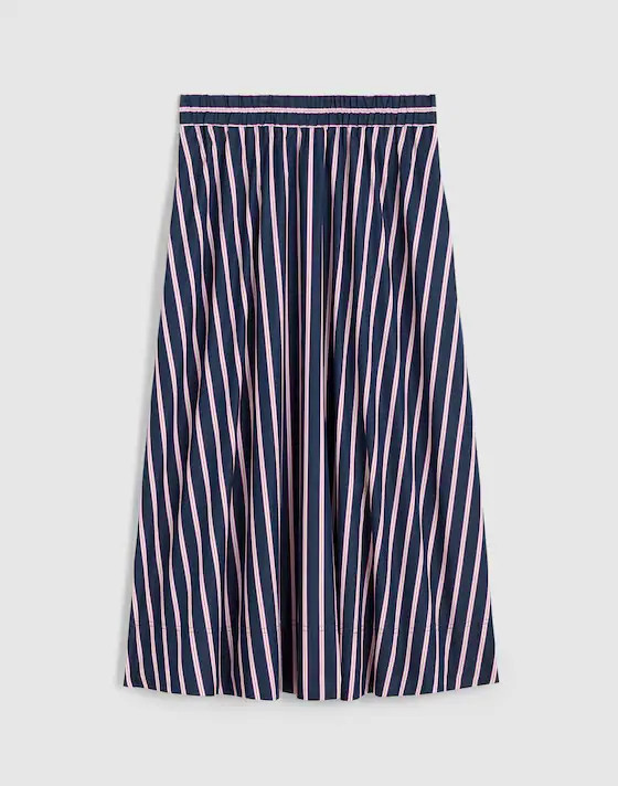Midi Circle Skirt in Poplin | Madewell