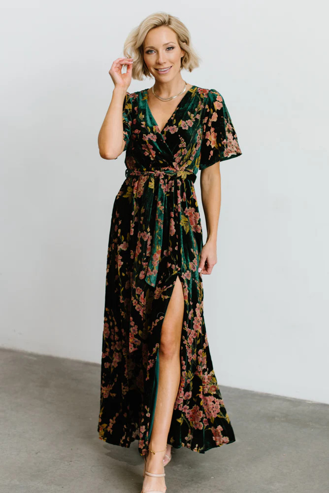 Uma Velvet Maxi Dress | Baltic Born