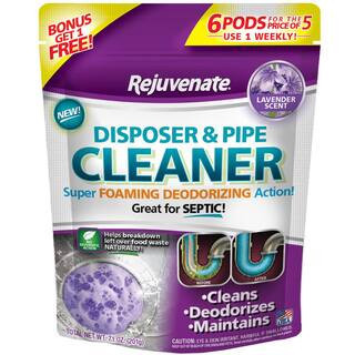 Lavender Scent Disposer and Pipe Cleaner Odor Eliminator (6-Pack) | The Home Depot