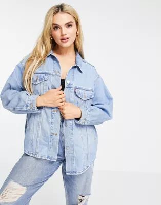 Levi's trucker denim jacket in mid wash | ASOS (Global)