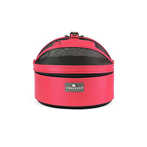 Sleepypod - Everyday Pet Bed, Pet Carrier, and Crash-Tested Car Seat for Cats and Dogs up to 15 lbs. (Blossom Pink) | Amazon (US)