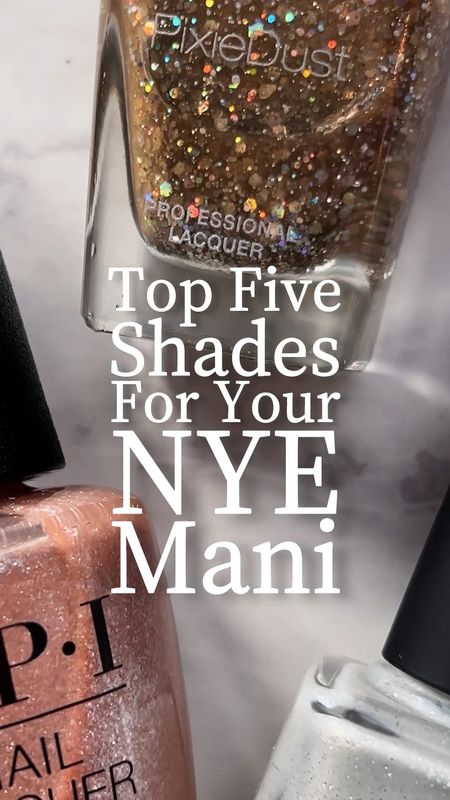 The 5 Best Nail colors I’ve found for NYE Manis!
New years nails | new years nail polish | glitter nail polish | metallic nail polish | short nails | natural nails


#LTKHoliday #LTKVideo #LTKbeauty