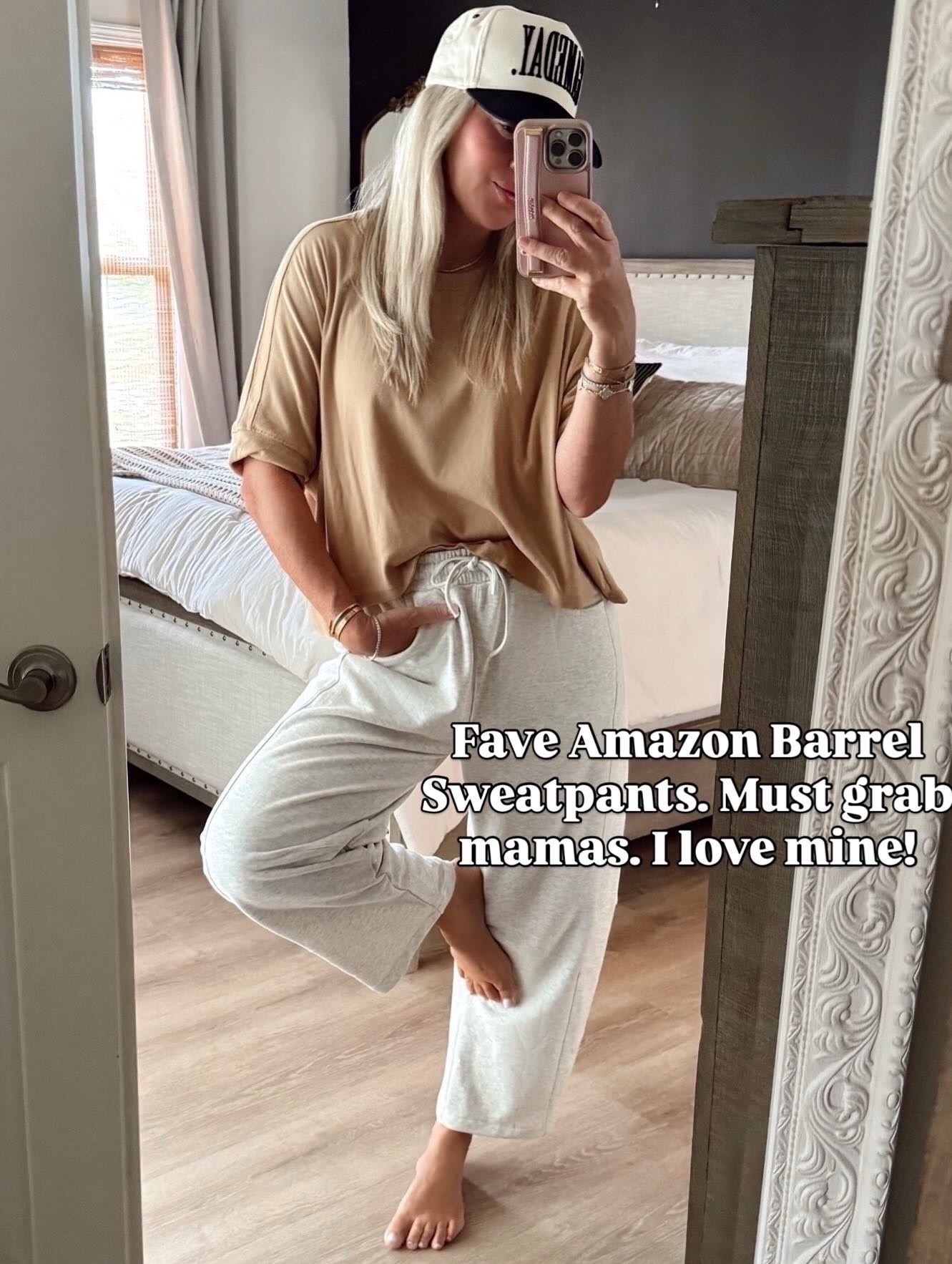 Game Day Casual- also Sunday confirms! My FAVORITE Amazon sweats! 
I’m in smalls. 



#LTKgrwm #LTKfitnessgoals #LTKootd