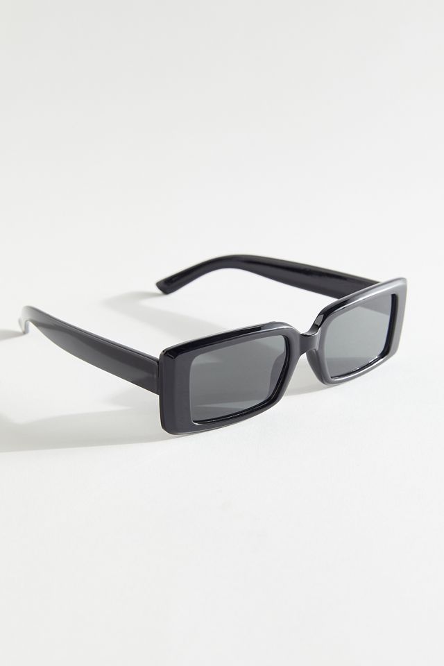 Holly Slim Rectangle Sunglasses | Urban Outfitters (US and RoW)
