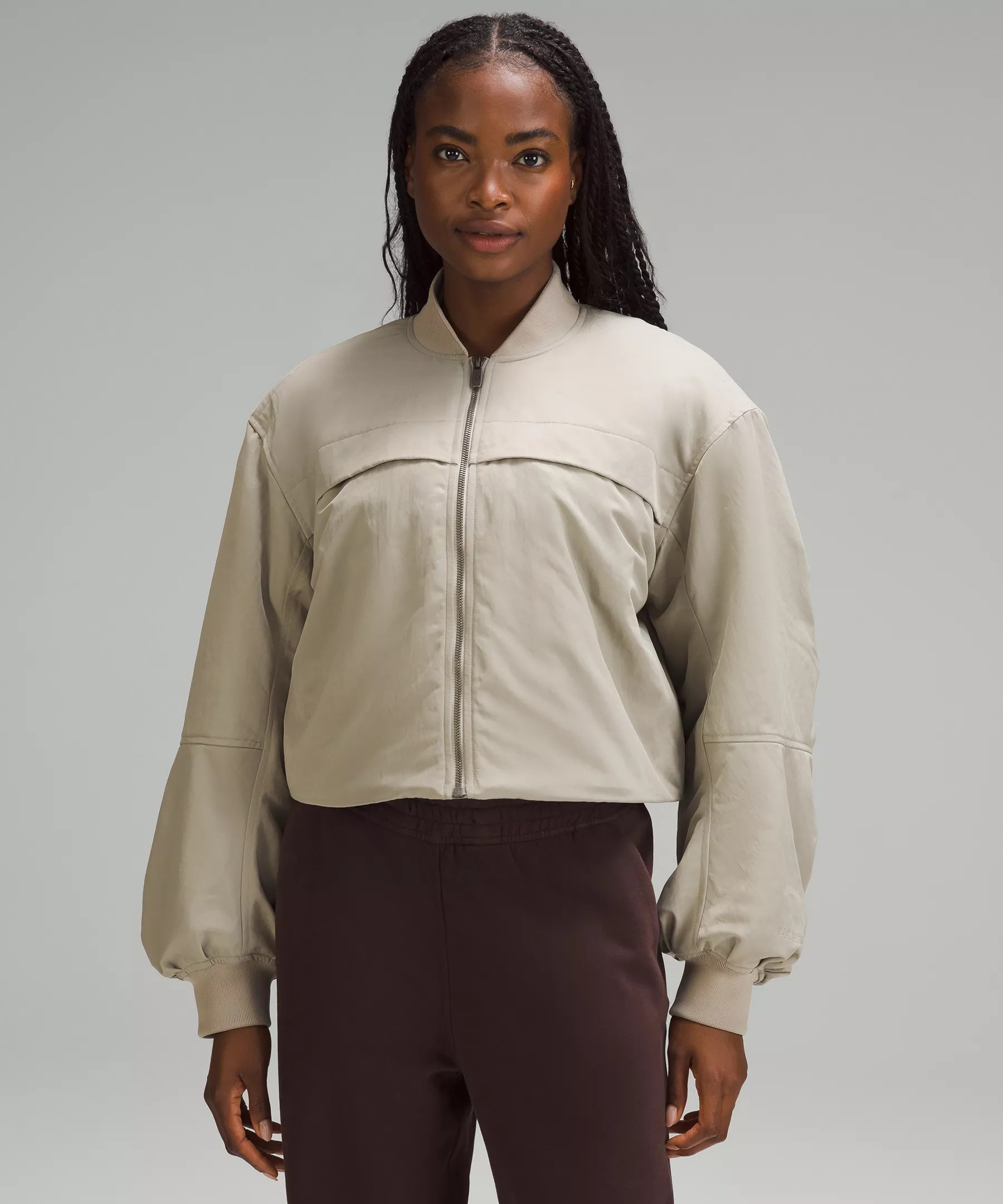Insulated Ruched Bomber Jacket | Lululemon (US)