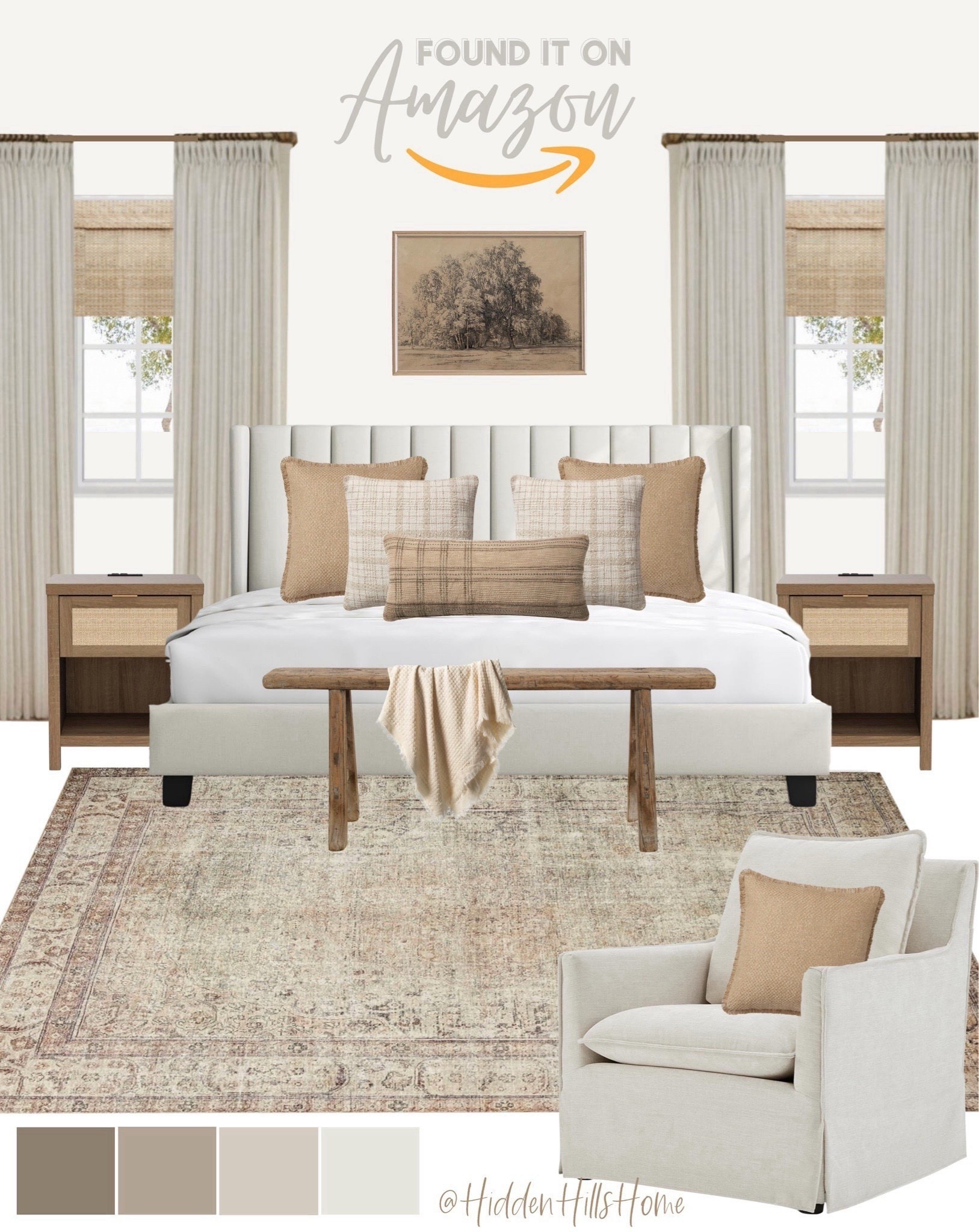 Amazon bedroom mood board, modern transitional master bedroom mood board, primary bedroom mood board #neutral #bed #amazon



#LTKSaleAlert #LTKHome #LTKFindsUnder100