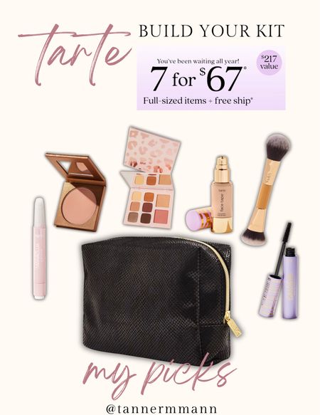 Tarte Build Your Kit 7 for $67 #TannerMann

#LTKsalealert #LTKbeauty