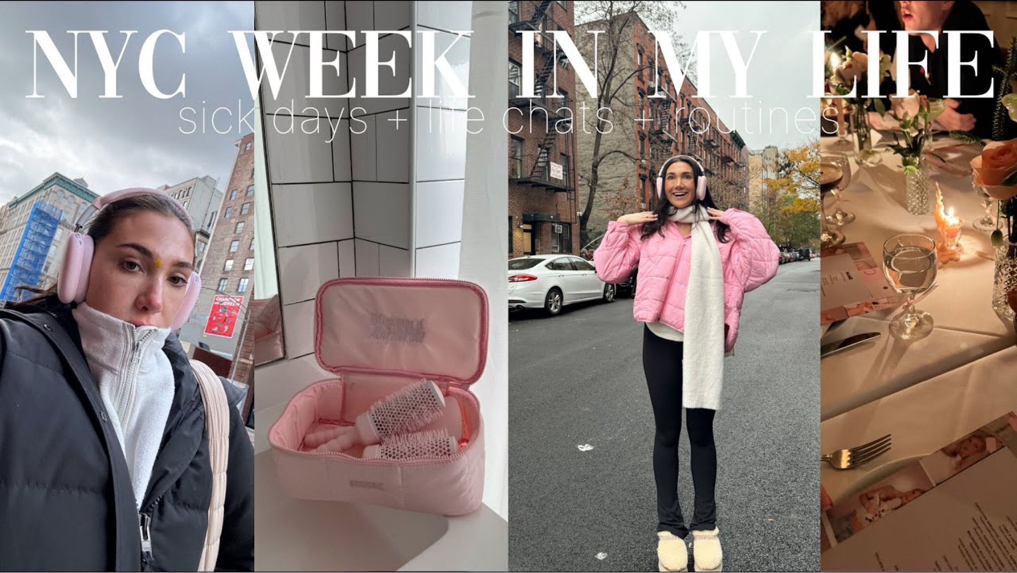 new vlog - week in my life in the city! sick days, long chats + getting my life together in nyc 💗

#LTKSeasonal #LTKHoliday #LTKstyletip