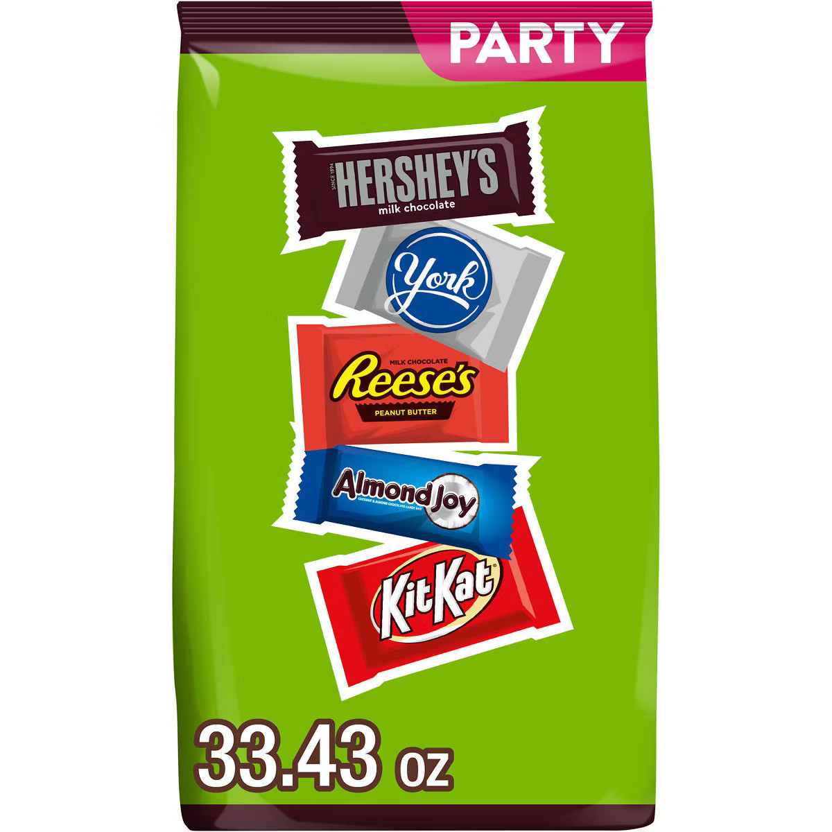 Hershey Milk and Dark Chocolate Assortment Snack Size Candy - 33.43oz | Target