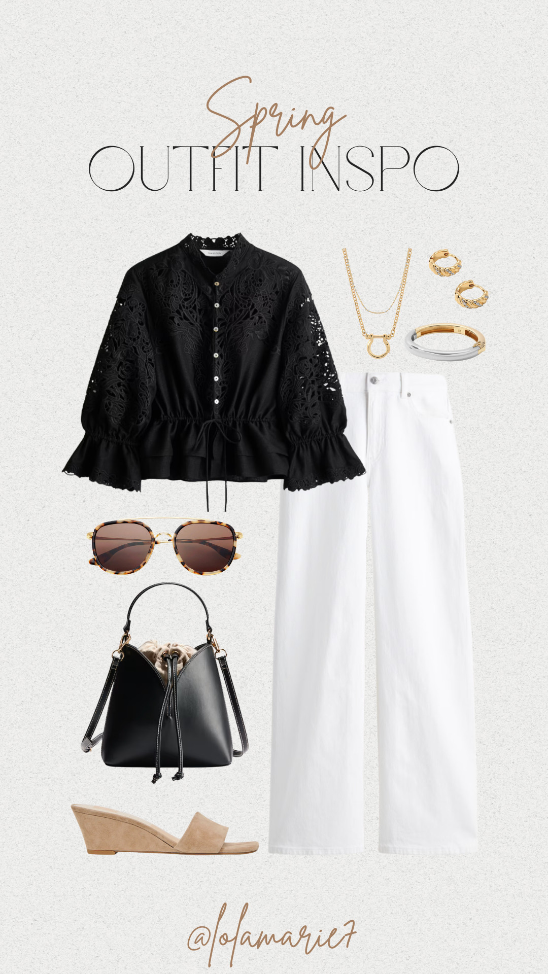 Spring Outfit Inspo 

@H&M @DolceVita @MirandaFrye

Use code LOLAMARIE to save on jewelry!

#springstyle #springoutfit #denim #whitedenim 

 #LTKootd #LTKSeasonal #LTKWorkwear