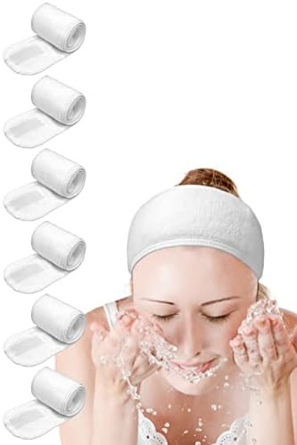 Spa Headband Hair Wrap EUICAE Sweat Headband Head Wrap Hair Towel Wrap Non-slip Stretchable Washa... | Amazon (US)