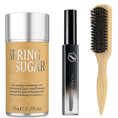 Hair Wax Stick Set for Flyaways Slick Back – Includes Wax Stick for Hair, Slick Back Hair Brush, Hair Finishing Stick – Hair Styling Products for Women, Taming Frizz & Creating Sleek Styles | Amazon (US)