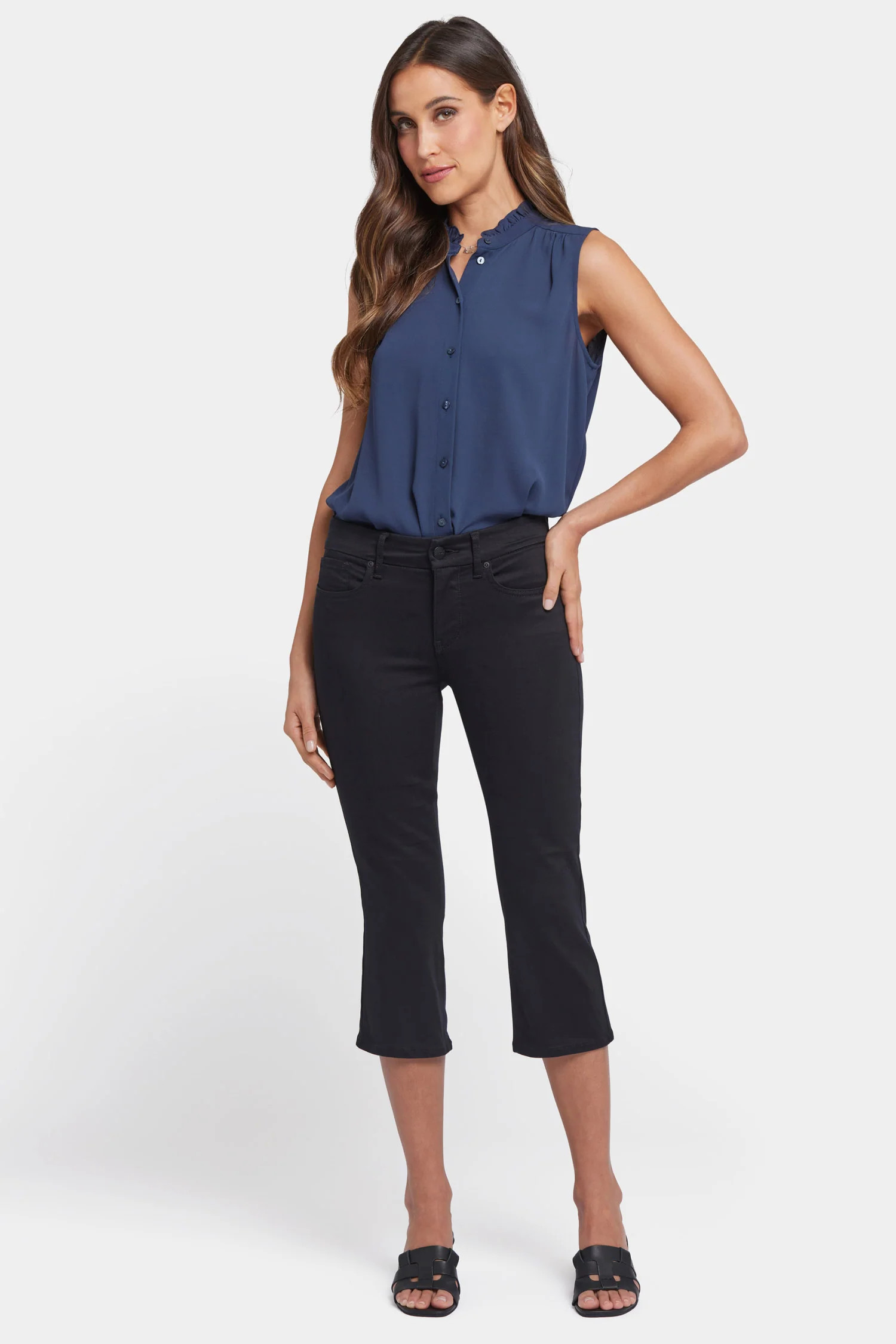 Waist-Match™ Marilyn Straight Crop Jeans In Petite | NYDJ